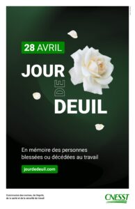 Sensibilisation - Date de deuil - CNESST